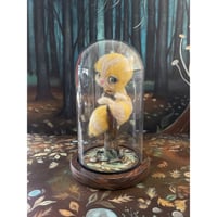 Image 13 of Garden Familiar (Wool Sculpture in Custom Cloche)