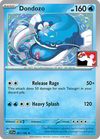 Dondozo (Cosmo Holo) - Prize Pack Series Cards - Near Mint