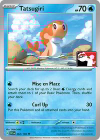 Tatsugiri (Cosmo Holo) - Prize Pack Series Cards - Near Mint