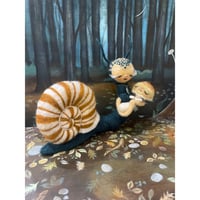 Image 3 of Moss Mother (Wool Sculpture)