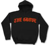 THE GROVE HOODIE (BLK/ORN) 