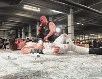 Image 2 of CHRISTIAN NAPIER - GCW “SO MUCH FUN” RING WORN GEAR SET