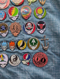 Image 5 of Choose a Steal Your Face Pin. Comes w. 10 GD Stickers