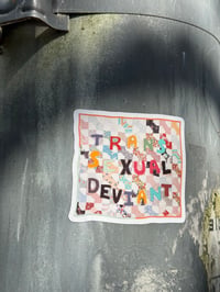Image 1 of TRANSSEXUAL DEVIANT Sticker