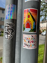 Image 4 of TRANSSEXUAL DEVIANT Sticker
