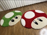 Image 2 of Custom Mushroom Tufted Rugs - Handmade Decorative Rugs, Design Your Own
