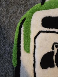 Image 4 of Hand-Tufted Bottle Rug: Acrylic Yarn Accent Rug