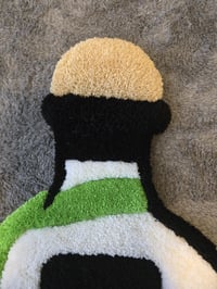 Image 5 of Hand-Tufted Bottle Rug: Acrylic Yarn Accent Rug
