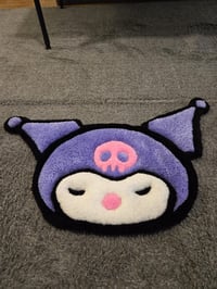 Image 5 of Custom Kuromi Head Tufted Rug - Handmade Decorative Rug,  Design Your Own