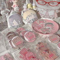 Image 4 of Nerd Domo Badge Pins
