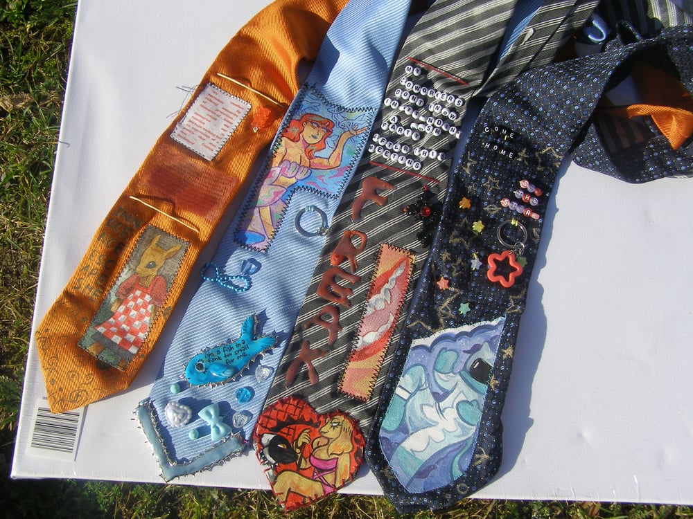 Image of Upcycled ties #2