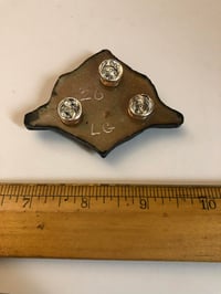 Image 2 of Tattoo Machines Skull Ladies pin silver 