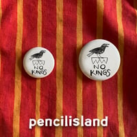 Image 2 of Crows Against Kings Pin Back Button in 1.25" or 1"