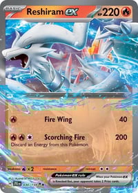 Reshiram ex - SV09: Journey Together - Near Mint