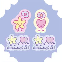 Image 5 of BFF 'Literally Us' Sticker Pack – Friendship Stickers for Besties