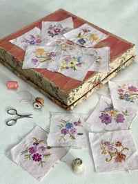 Embroidered Floral Patches