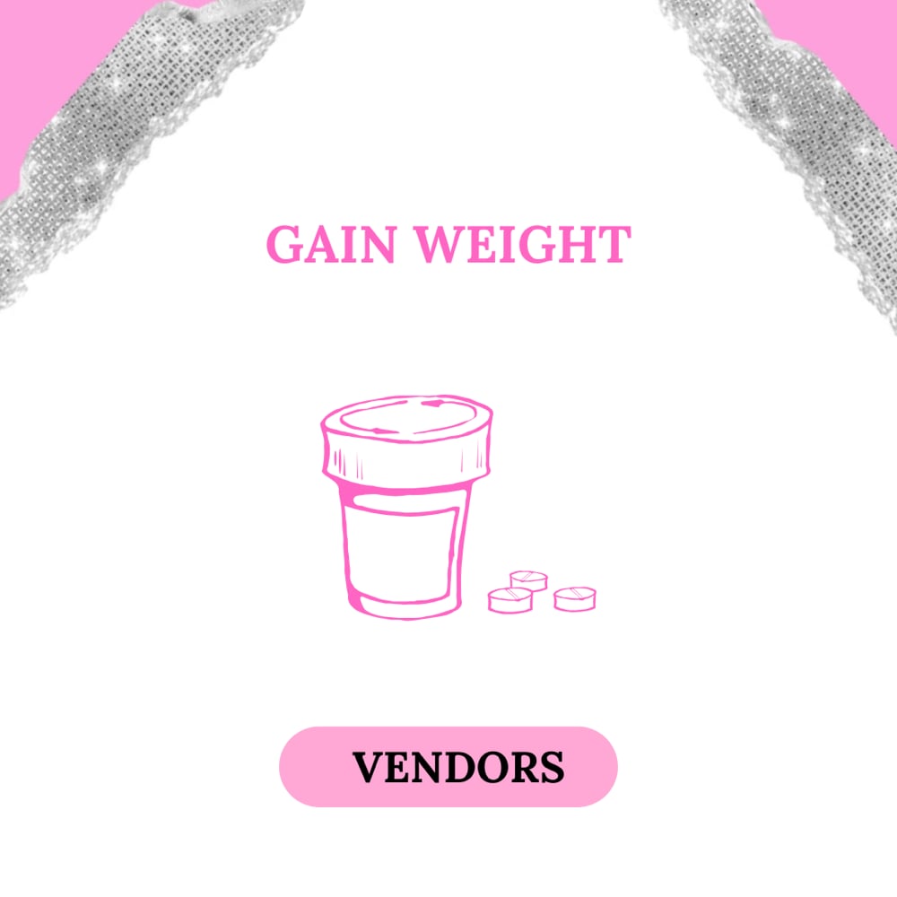 Image of Gain Weight Vendors