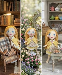 Image 3 of Handmade Doll 10” 