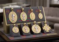 Saint Benedict pendents / medallas San Benito