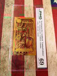 Image 1 of PMG 69 Elite Color Washington D.C. Goldback – 1 Goldback