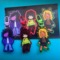 Image 1 of Deltarune Sticker Sheet/Charms