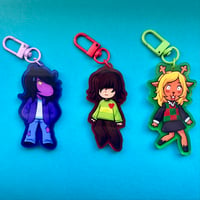Image 4 of Deltarune Sticker Sheet/Charms