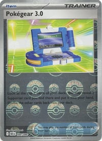 Pokegear 3.0 (Poke Ball Pattern) - SV: Black Bolt - Near Mint