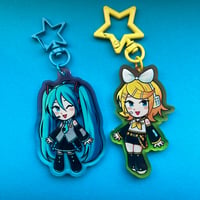 Image 1 of Vocaloid Charms/Stickers