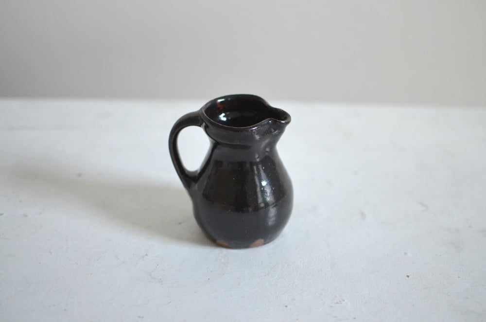 Image of Small jug, tenmoku 