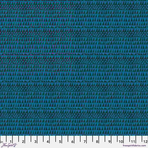 Image of Flying South - Geo Azure by Clare Youngs