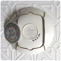 Image 2 of Over It! - Hand Painted Vintage Plate