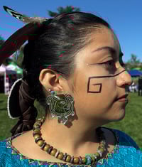 Image 6 of ce tochtli / studs / silver 