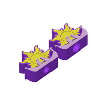 Digital 3MF File Tangled Straw Toppers