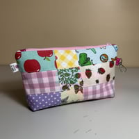 Image 4 of Handmade Zipper Pouch – Small Cosmetic Bag | Pencil Case | Travel Organizer