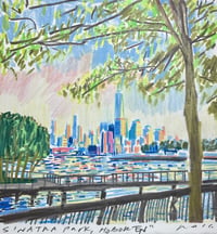 Sinatra Park Hoboken/ Drawing A Day 5.21.26