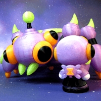 Image 8 of Spiderbot GID Construction Kit (ATOMIC PURPLE)