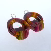 Image 3 of Interpolated Bridge earrings (birthday party)