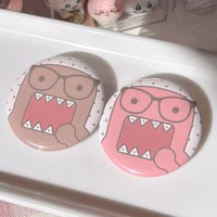 Image 1 of Nerd Domo Badge Pins