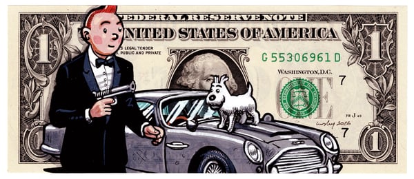 Image of Real Dollar Original. Tin Tin Bond.