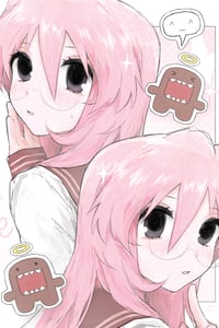 Image 1 of Lucky Star Miyuki x Domo Art Print