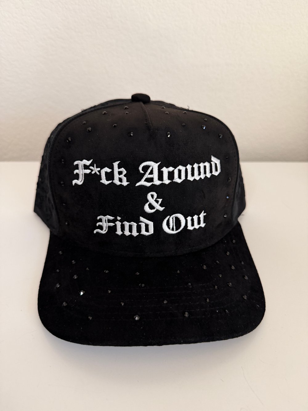Image of F*ck Around & Find Out SnapBack Gem black
