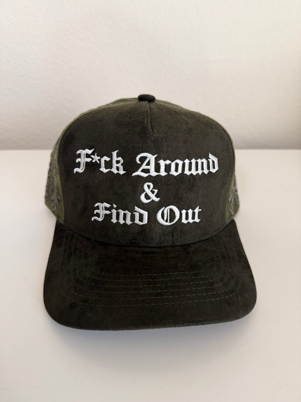 Image of F*ck Around & Find Out SnapBack green hat