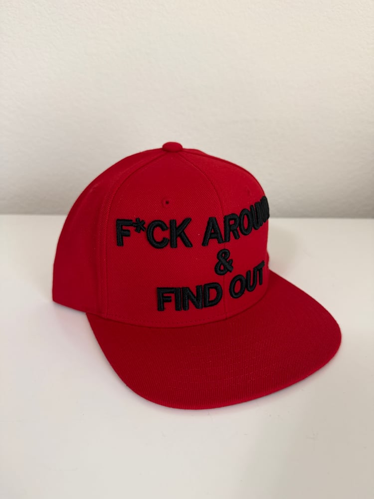 Image of F*ck Around & Find Out Snapback rd