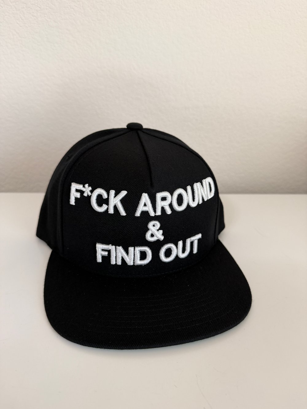 Image of F*ck Around & Find Out Snapback blk