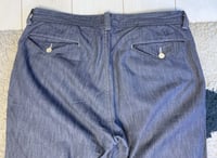 Image 7 of 45 rpm indigo dyed denim pants, size 34 (fits 33)