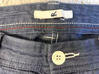 Image 3 of 45 rpm indigo dyed denim pants, size 34 (fits 33)