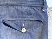 Image 8 of 45 rpm indigo dyed denim pants, size 34 (fits 33)