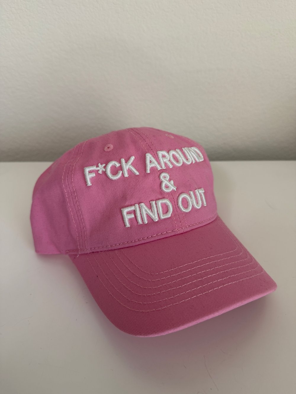 Image of  F*ck Around & Find Out Snapback Ladies pink
