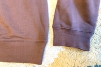 Image 4 of Dries Van Noten brown relaxed fit cotton sweater, size L