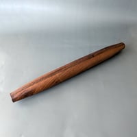 Image 4 of French Rolling Pin - Figured Walnut 16.75" x 1.65"